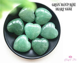 Orgonite Green Aventurine Gemstone Heart - www.blissfulagate.com
