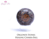 Amethyst Orgone EMF Sphere - www.blissfulagate.com