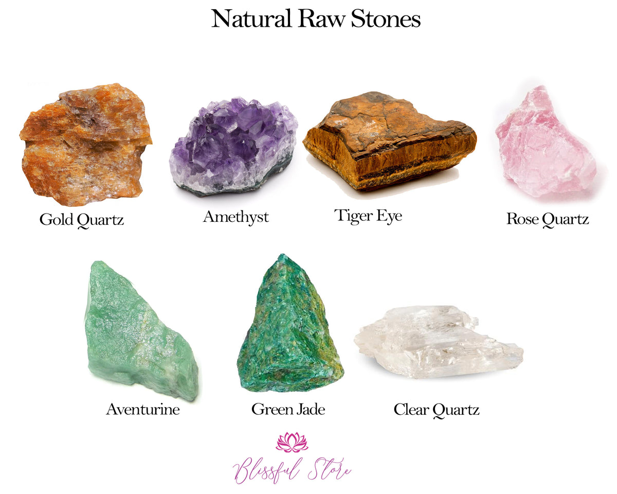 rough gemstones identification chart