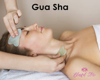 Aventurine Guasha Natural Massaging Stone Tool - www.blissfulagate.com