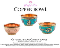 Copper Bowl Ritual Altar Smudge - www.blissfulagate.com