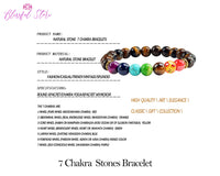 Seven Chakra Beads Gemstone Bracelet