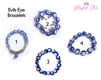 Evil Eye Bracelets - www.blissfulagate.com