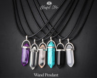 Gemstone Point Pendant - www.blissfulagate.com