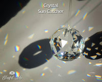 Crystal Sun Catcher Hanging Ornament - www.blissfulagate.com