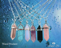 Gemstone Point Pendant - www.blissfulagate.com