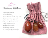 Gemstone Massage Eggs - www.blissfulagate.com