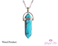 Gemstone Point Pendant - www.blissfulagate.com