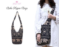 Pack of 12 Boho Hippie Bags Shoulder Handbags Fashion canvas