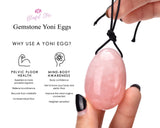 Gemstone Massage Eggs - www.blissfulagate.com