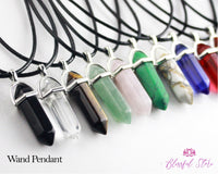 Gemstone Point Pendant - www.blissfulagate.com