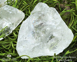 Clear Quartz Raw Natural Stones Set - www.blissfulagate.com