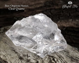 Clear Quartz Raw Natural Stones Set - www.blissfulagate.com