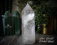 Clear Quartz Obelisk Wand Pointed