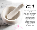 Ceramic Mortar And Pestle - www.blissfulagate.com