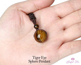 Gemstone Sphere Pendant - www.blissfulagate.com