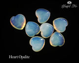 Opalite Heart Gemstone. - www.blissfulagate.com