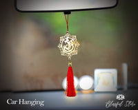 Ganesha Car Ornament Car Hanging Accessories - www.blissfulagate.com