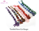 Gemstone Tumbled Stones Hanging Ornaments