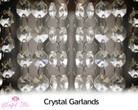 Crystal Chandelier Garlands Strands - www.blissfulagate.com