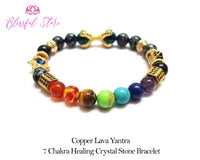 Seven Chakra Yantra Bracelet.