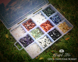 Set of 12 Raw Crystals Stones Reiki Home Decors Set