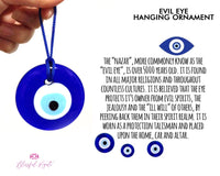 Evil Eye Hanging Ornament - www.blissfulagate.com