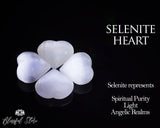 Selenite Heart - www.blissfulagate.com