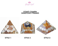 Gomti Chakra Shell Orgonite EMF Pyramids.