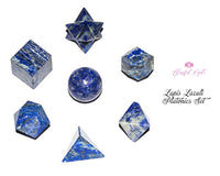 Lapis Lazuli Platonics