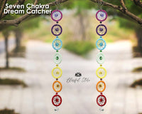 Seven Chakra Dream Catcher Wall Hanging – www.