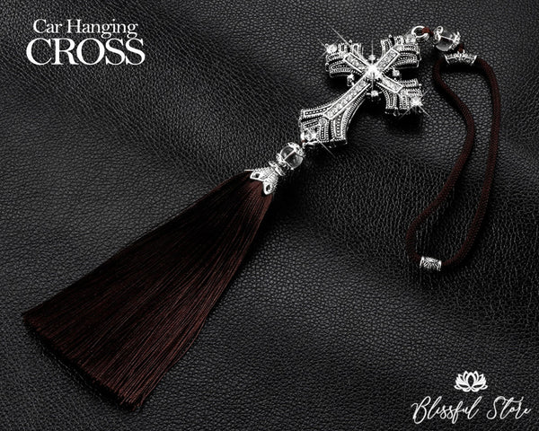 Jesus Cross Car Ornament Car Hanging Accessories