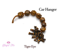 Tiger Eye Tumbled Stone Hanging Ornament