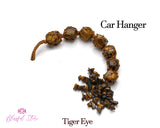 Tiger Eye Tumbled Stone Hanging Ornament