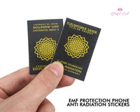 EMF Anti- Radiation Stickers. - www.blissfulagate.com