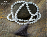 Howlite 108 Beads Japa Mala With Buddha Charm