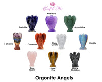 Rose Quartz Stone Angel Fengshui Angel 5.5 cm