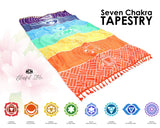 Bohemian Seven Chakra Tapestry - www.blissfulagate.com