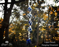 Lapis Lazuli Tumble Stone Hanging Ornament