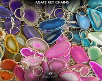 Agate Key Chains - www.blissfulagate.com