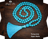 Turquoise 108 Beads Japa Mala