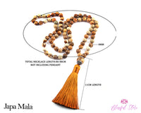 Beaded Stones 108 Mala With Guru Mala