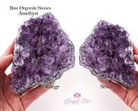 Amethyst Raw Natural Stones Set - www.blissfulagate.com