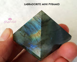 Labradorite Min Pyramid - www.blissfulagate.com