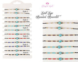 Evil Eye Beaded Bracelets / Anklets.