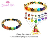 Seven Chakra Yantra Bracelet.