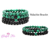 Malachite Matte Mix Bracelets