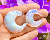 Opalite Crescent Moon - www.blissfulagate.com