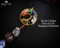 Seven Chakra Tree of Life Hanging Ornament