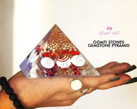 Gomti Chakra Shell Orgonite EMF Pyramid.